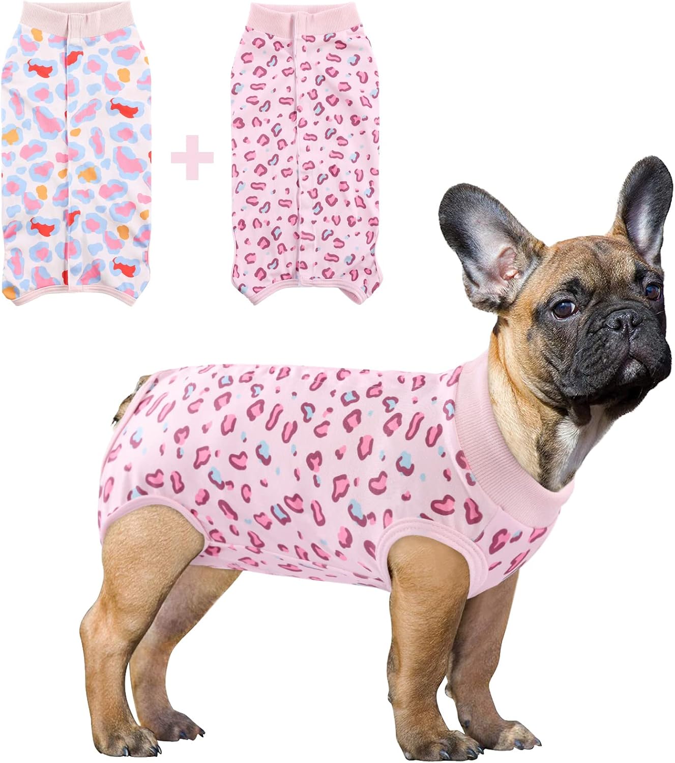 SAWMONG Dog Surgery Recovery Suit - Soft Polyester Onesie for Pets