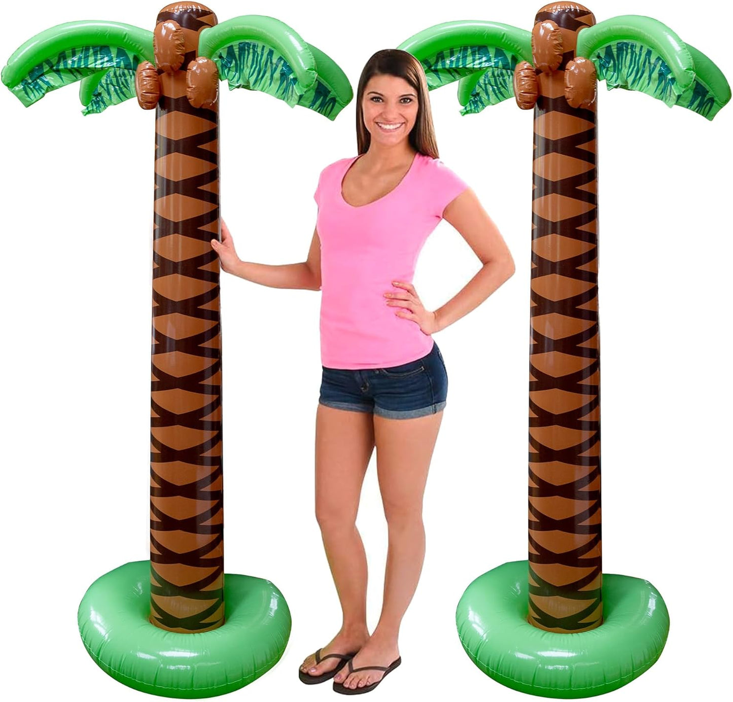 Giant Inflatable Palm Trees - Perfect for Luau Parties & Decor