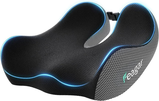 Feagar Seat Cushion for Sciatica & Tailbone Pain Relief