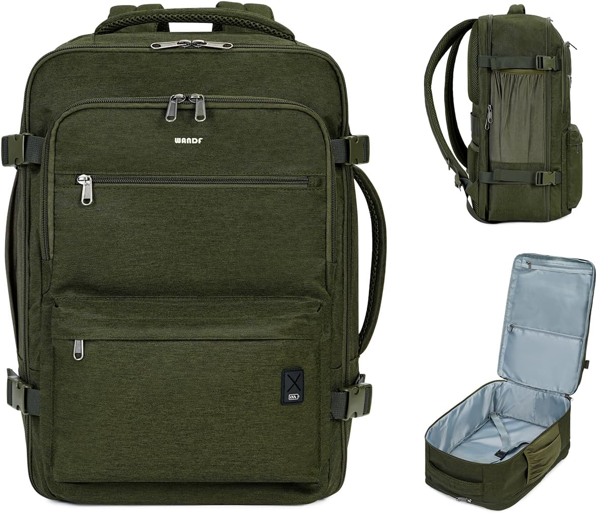 WANDF Travel Backpack for Spirit Airlines with Wet Pocket