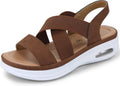 Women Comfortable Walking Sandals - Air Cushion Sport Slingback