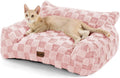 Cat Couch Bed for Indoor Cats - Supportive Fluffy Kitten Sofa