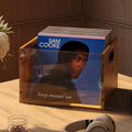 X-cosrack Acrylic Vinyl Record Storage Crate - Visible Cube for LPs