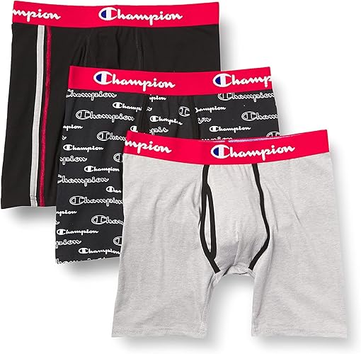 Champion Men's Everyday Cotton Stretch Boxer Briefs 3-Pack Review