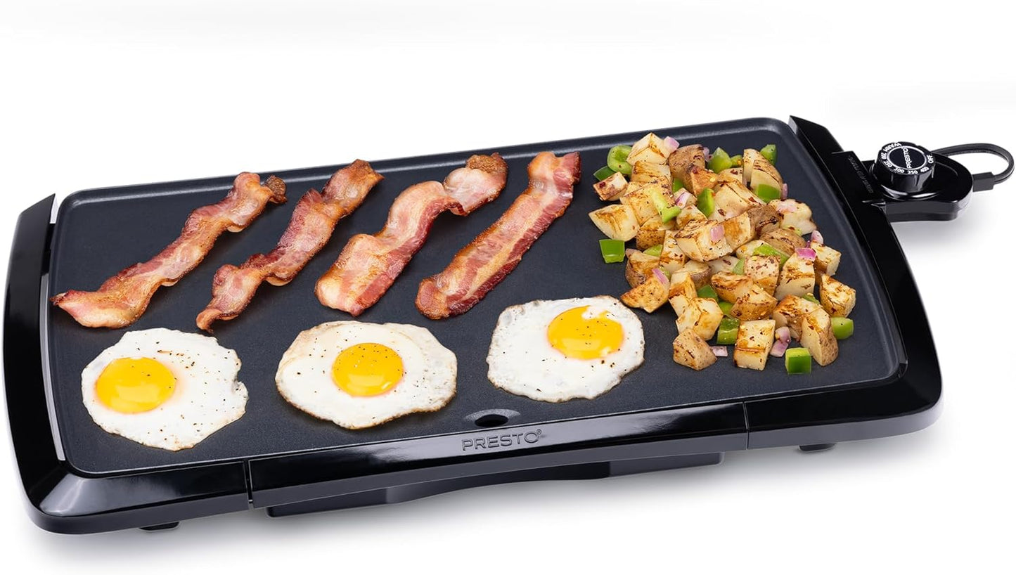 Presto Cool Touch Electric Griddle for Perfect Meals Anytime