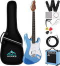 EASTROCK 39 inch Full-Size Electric Guitar Kit for Beginners