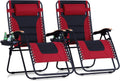 PHI VILLA XXL Oversized Zero Gravity Chair Set of Two for Comfort