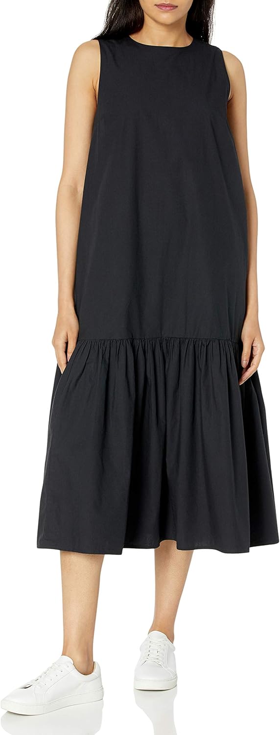 Ilana Loose Sleeveless Wide-Hem Maxi Dress for Effortless Style