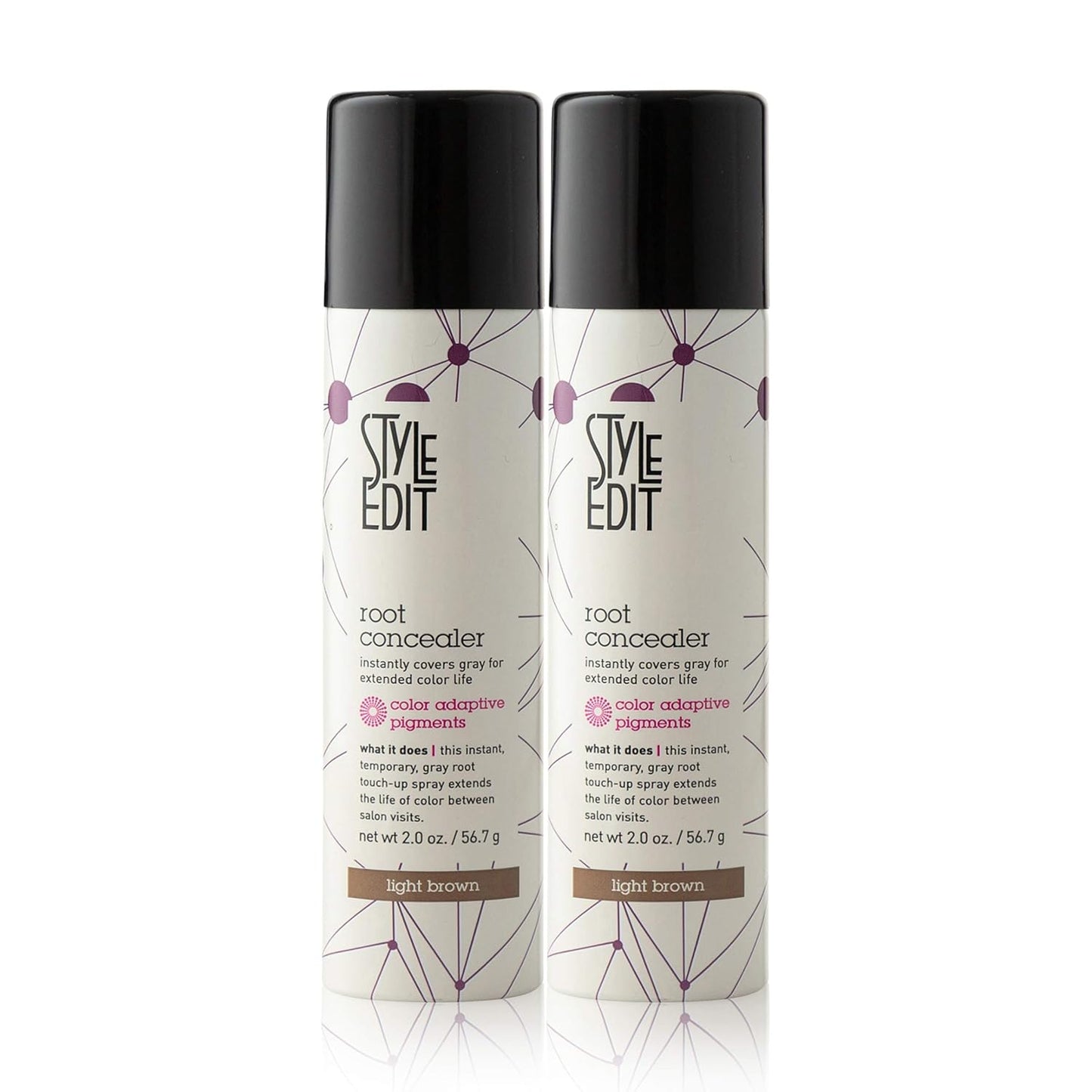Style Edit Root Concealer Touch Up Spray for Grey Roots