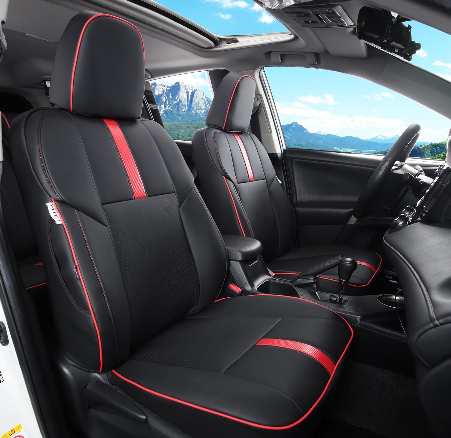 Custom Fit Car Seat Cover for Toyota RAV4 2013-2018 Waterproof