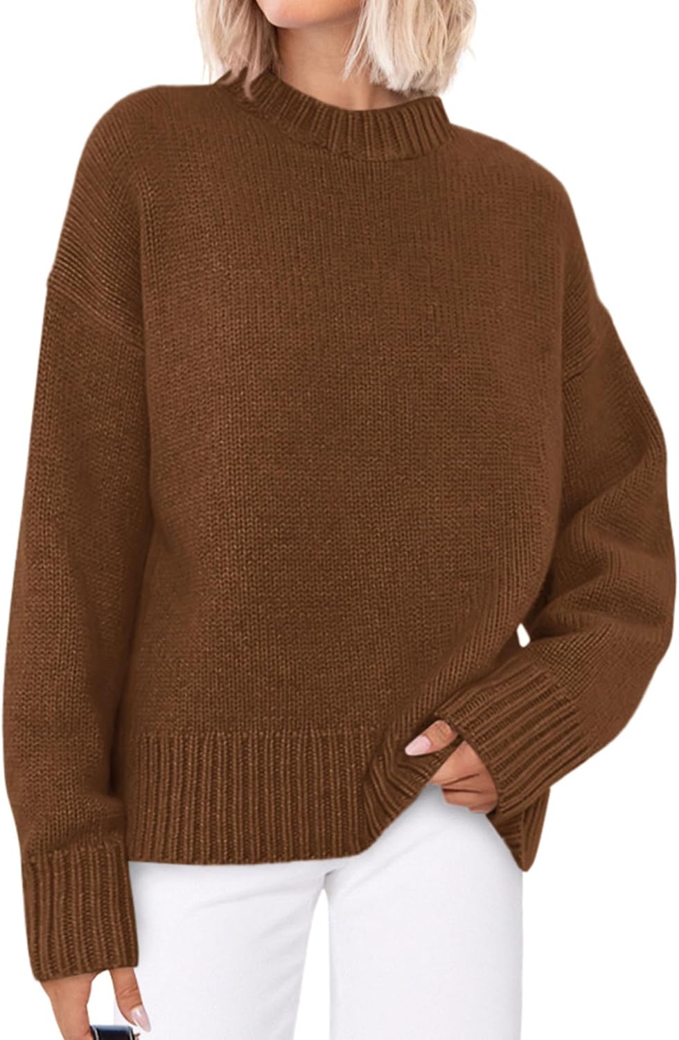 PRETTYGARDEN Womens Cozy Knit Pullover Sweater for Fall 2025