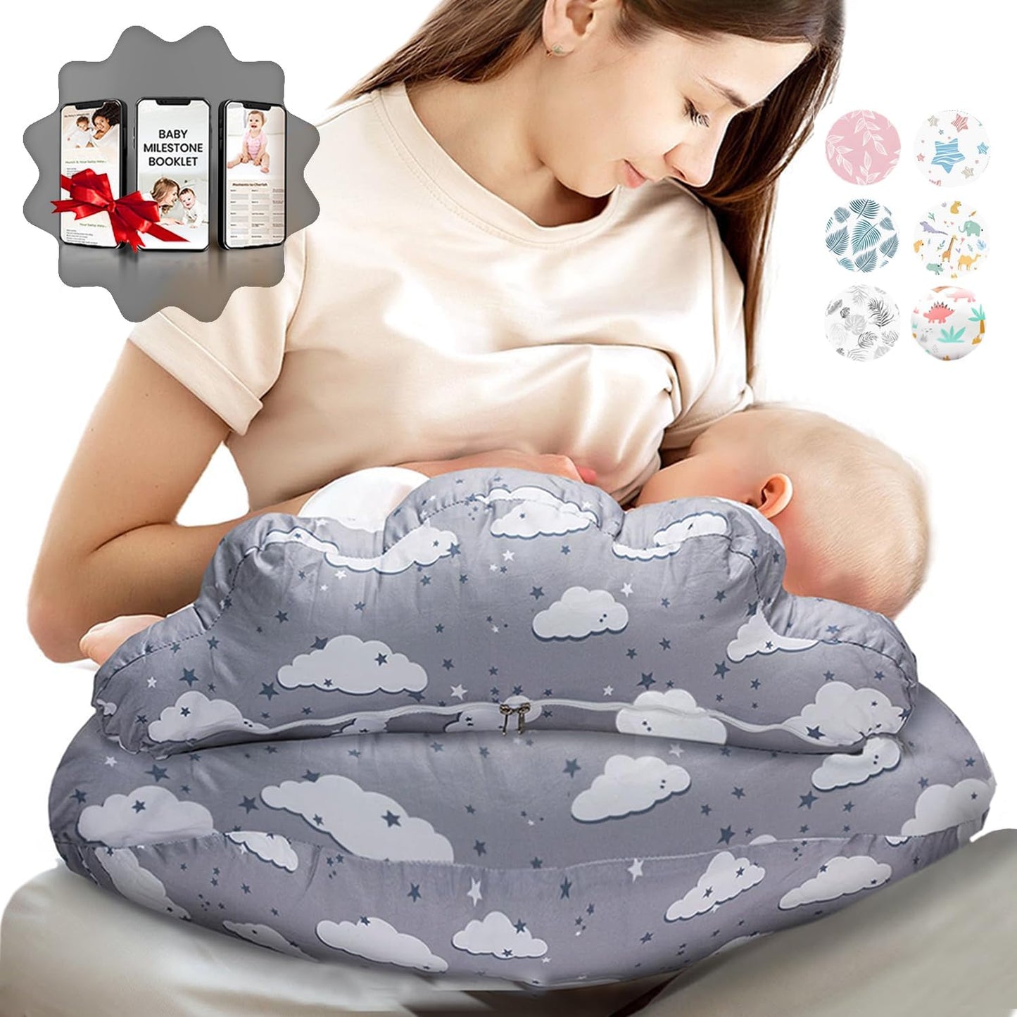 PILLANI Plus Size Nursing Pillow | Enhanced Comfort