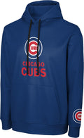 FOCO MLB Men's Official Primary Logo Wordmark Performance Pullover at