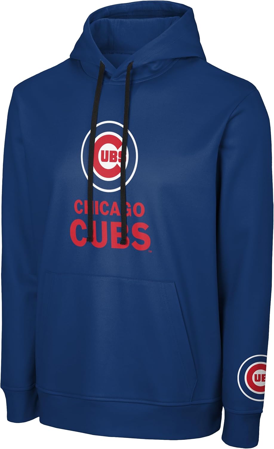 MLB Men's Official Primary Logo Wordmark Performance Hoodie