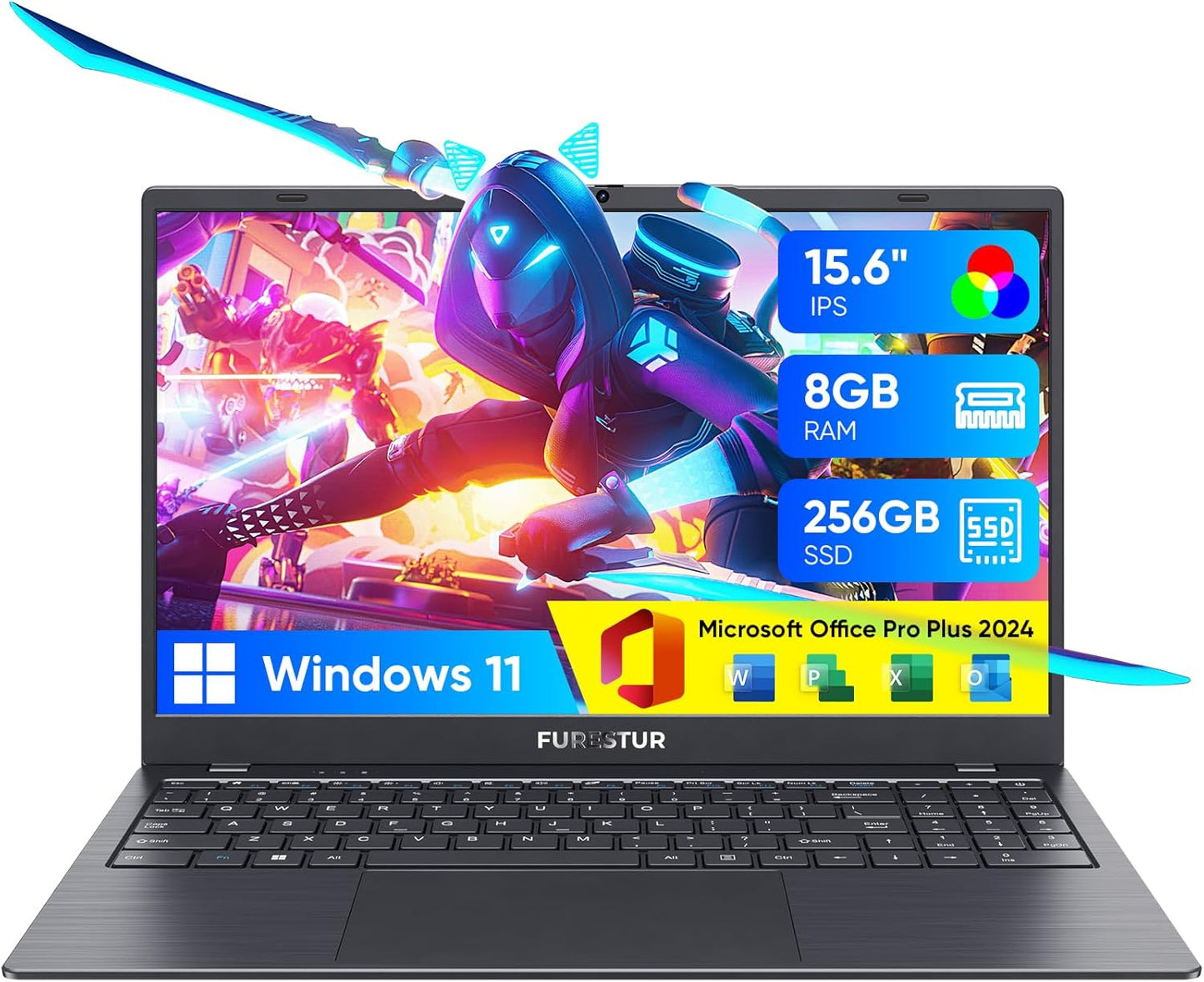 2025 FURESTUR Laptop: Fast, Efficient, Long Battery