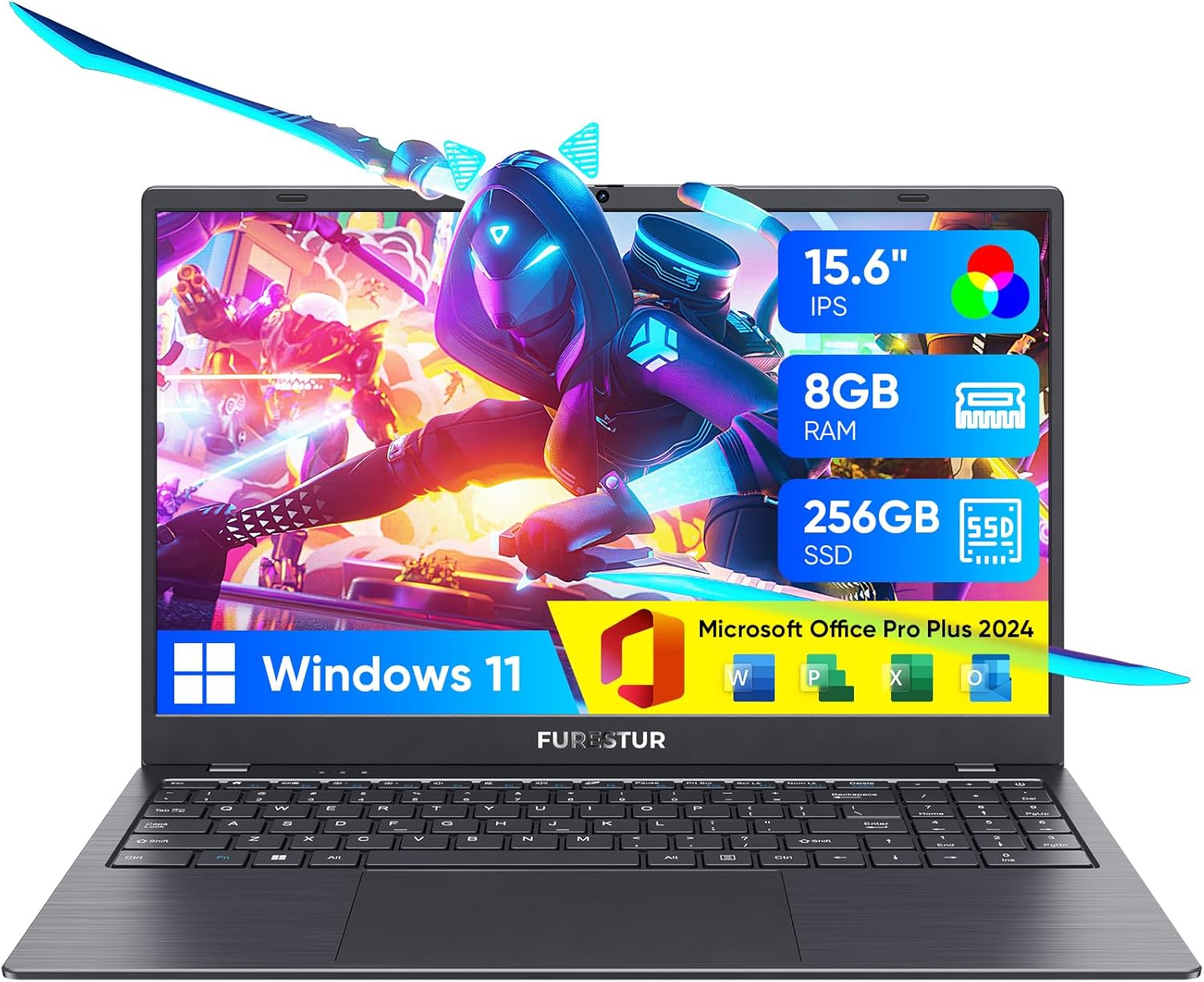 2025 FURESTUR Laptop: Fast, Efficient, Long Battery