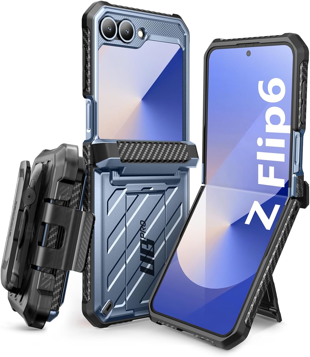 SUPCASE Rugged Case for Samsung Galaxy Z Flip 7 FE with Stand