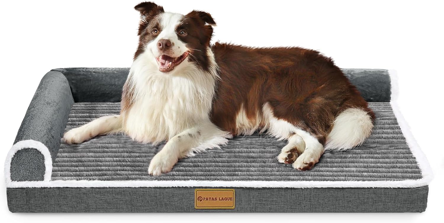 Orthopedic XL Dog Bed for Large Dogs - Comfortable & Waterproof