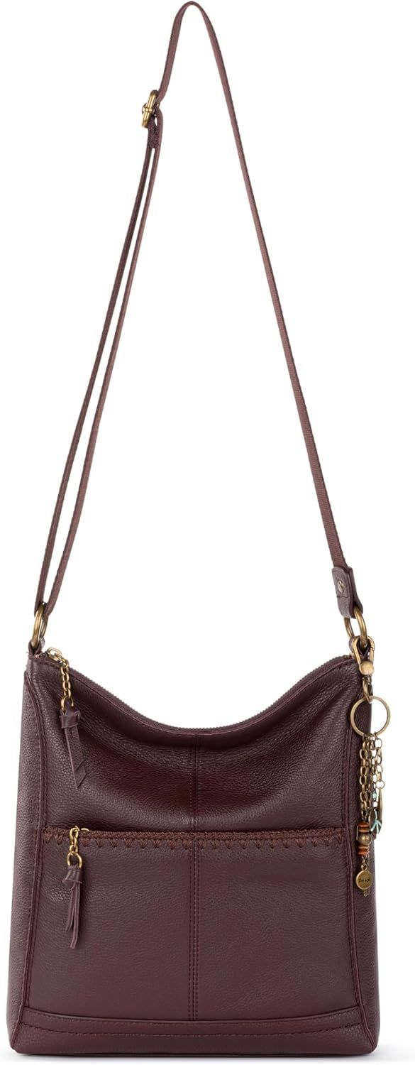 The Sak Lucia Leather Crossbody Purse - Stylish Everyday Bag