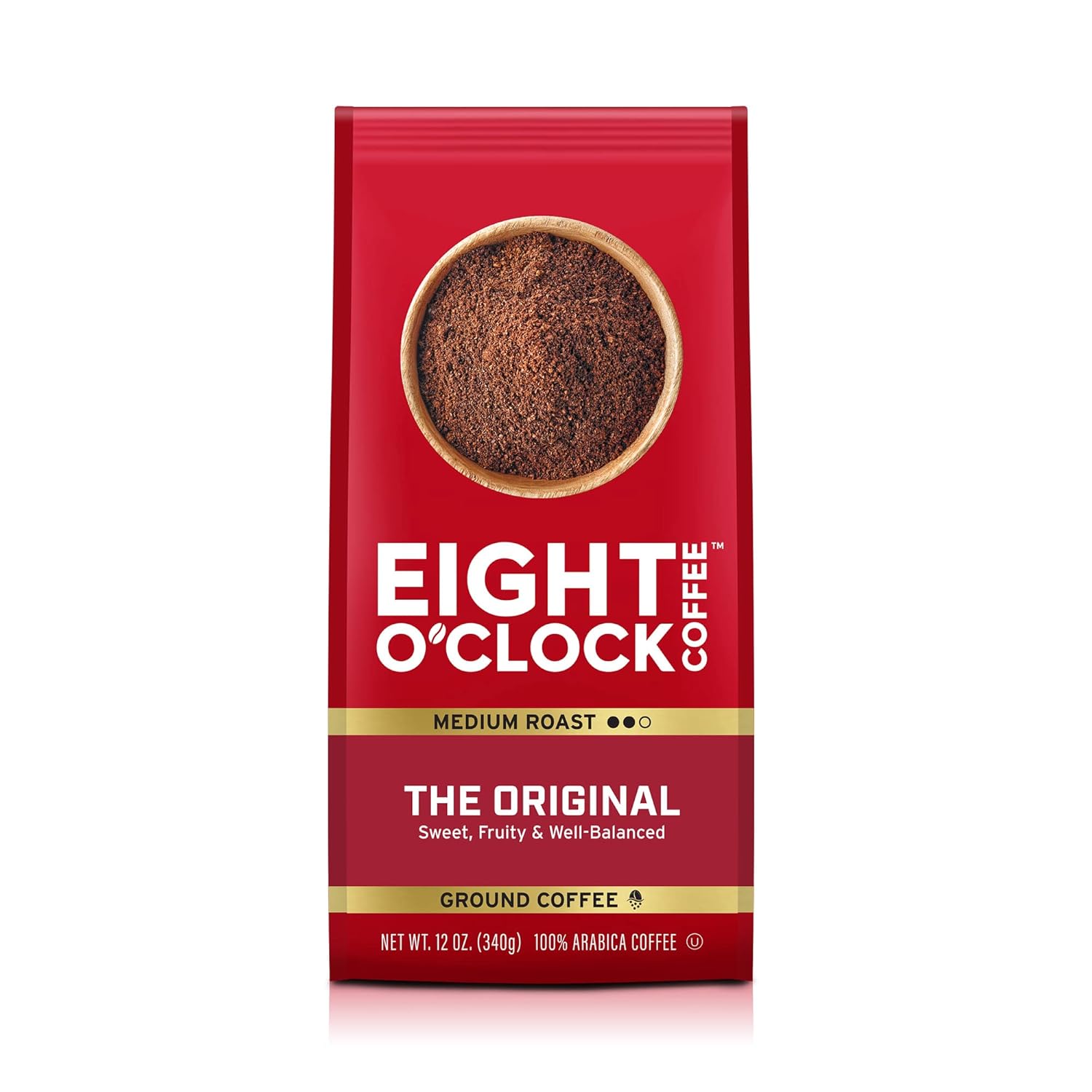 Arabica Medium Roast Ground Coffee - 12 oz