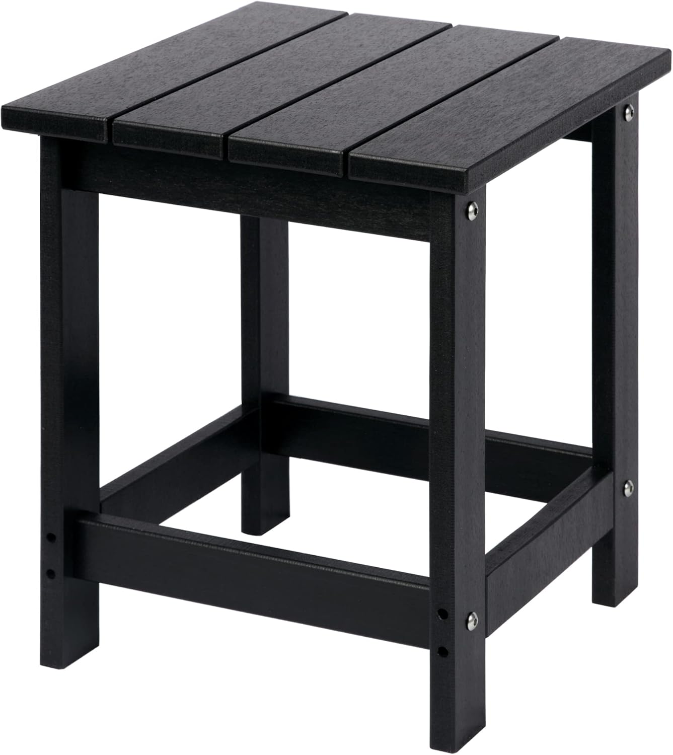 LZRS Adirondack Square Outdoor Side Table for Easy Maintenance