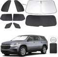 TINGLU Window Shades for Chevrolet Traverse 2018-2023 - Full Side
