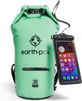 Earth Pak Waterproof Dry Sack with Zipper for Travel Essentials