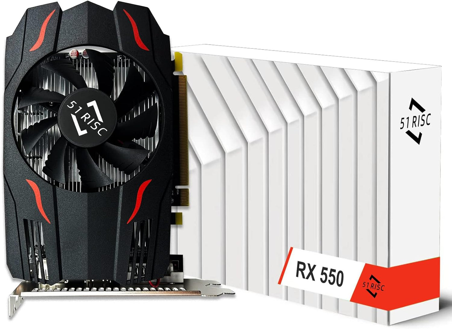 Ultimate Gaming Power: Radeon RX 550 4GB GDDR5 PCI-e Graphics Card