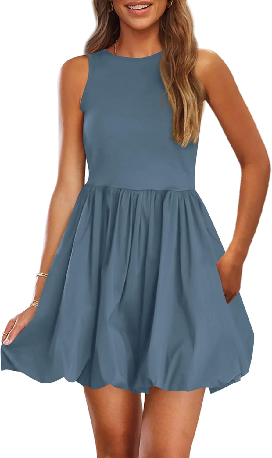 PRETTYGARDEN Summer Dresses for Women 2025 Casual Tank Dress