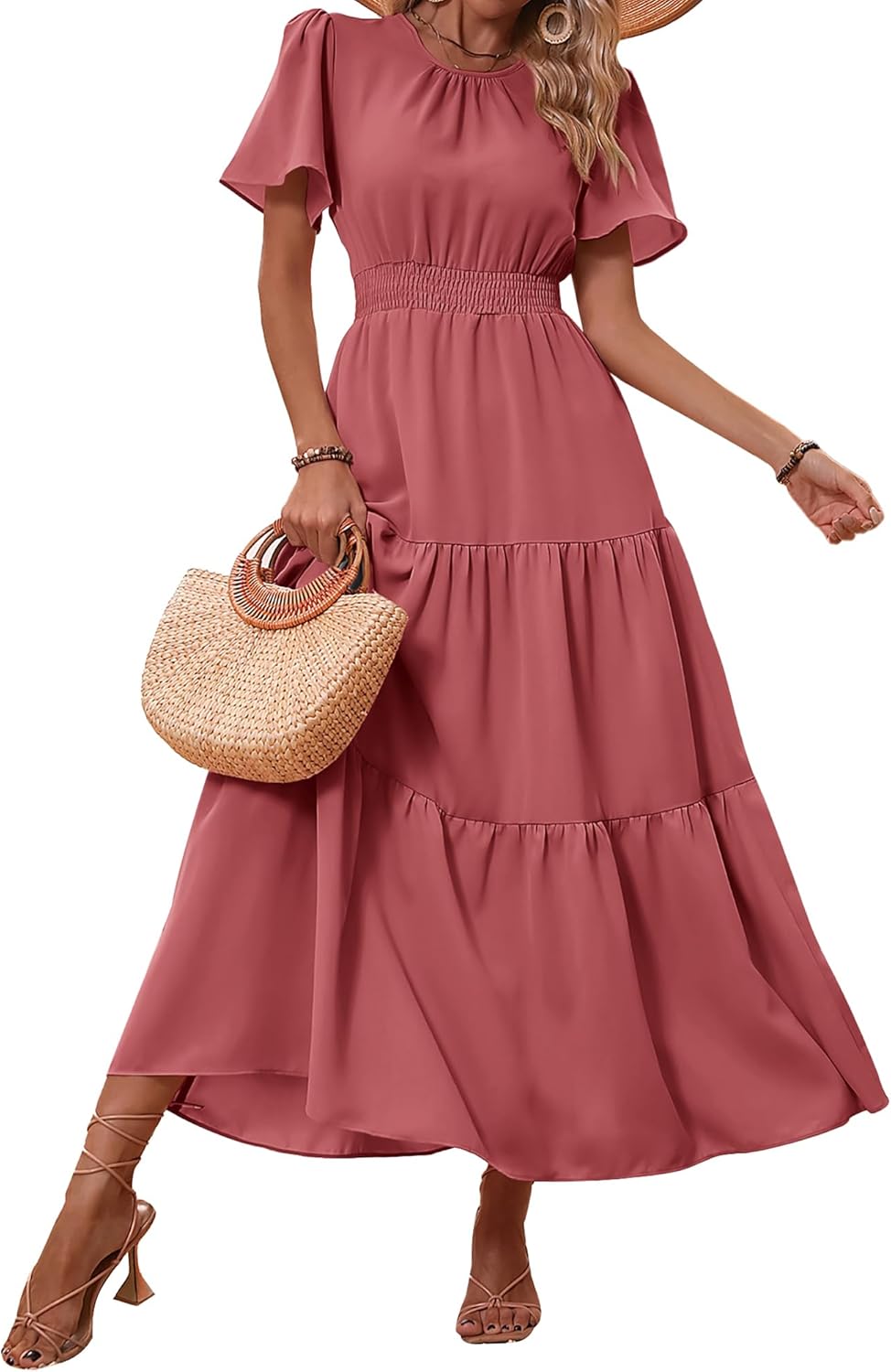 PRETTYGARDEN Women's Summer Casual Floral Maxi Dress for All Occasions