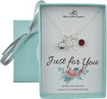 Personalized Soccer Necklace in Sterling Silver - Custom Birthstone
