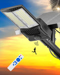 Gefolly SL-8500W Solar Street Lights for Outdoor Security Use