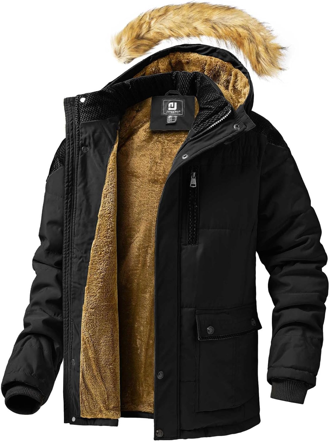 Windproof Mountain Jacket for Extreme Winter - Stay Warm!