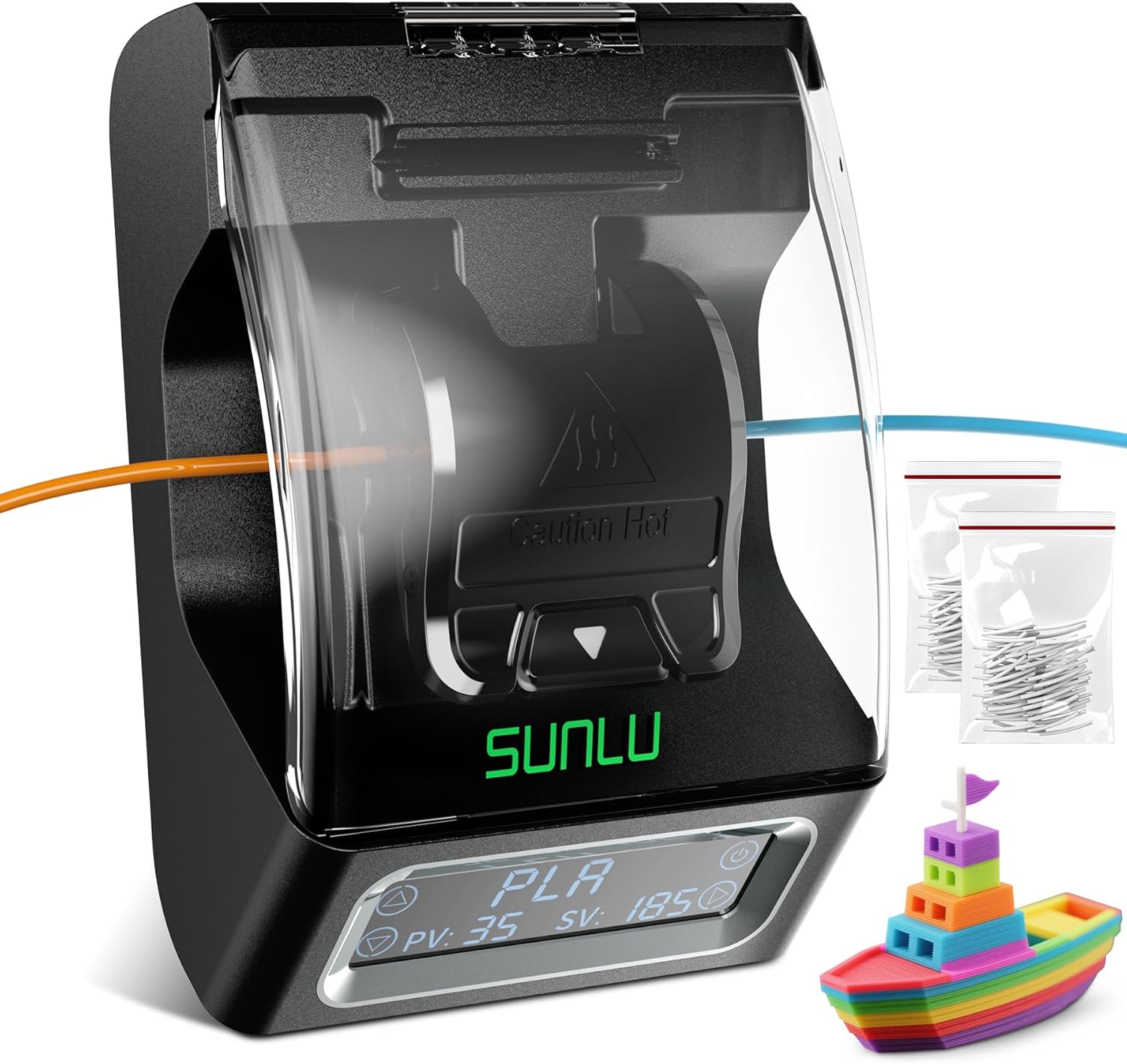 Efficient 3D Printing with SUNLU Filament Connector for All Filaments