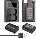 NP-FZ100 Battery for Sony A7III A7 IV A6700 A6600 - Dual Charger Kit