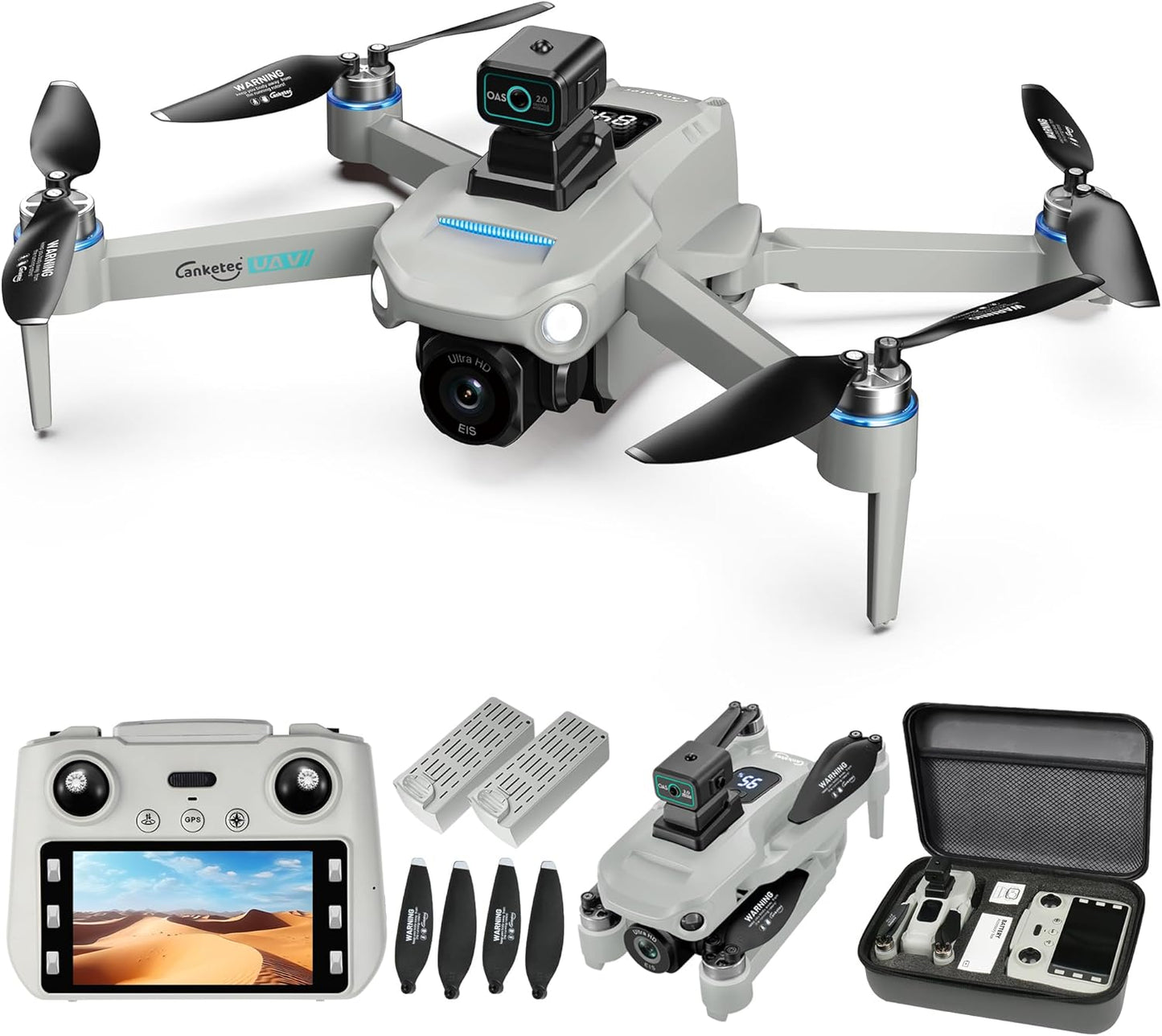 Ultimate 4K GPS Drone: Foldable, Obstacle Avoidance