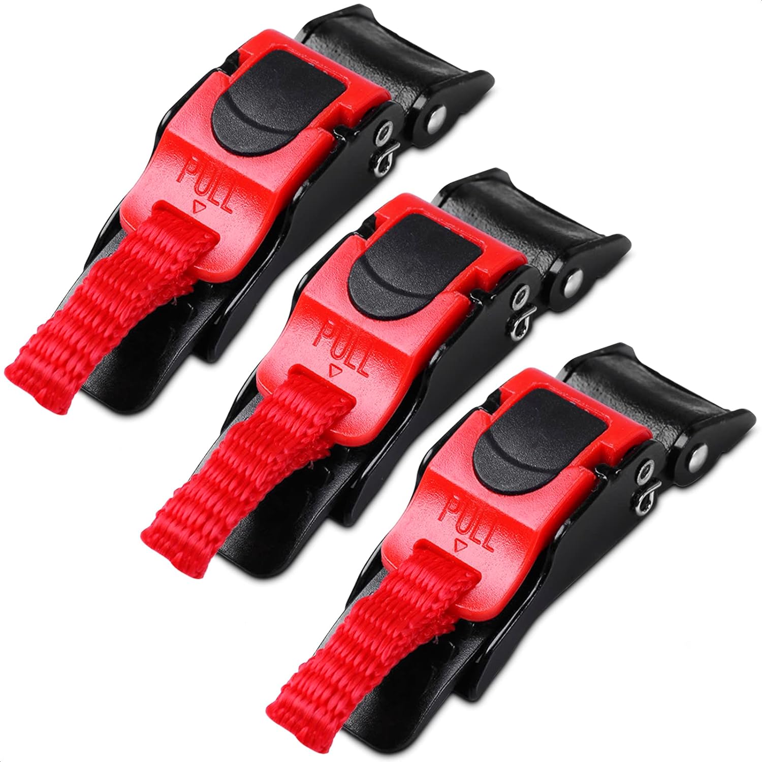 Quick Release Helmet Buckle Set - Easy & Secure Fastening - 3Pcs