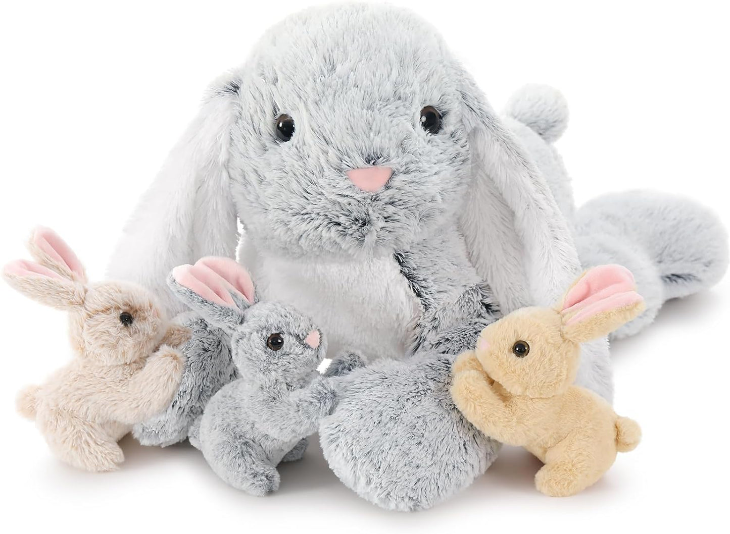 Large Bunny Stuffed Animal 24in - Adorable Plush Toy Gift