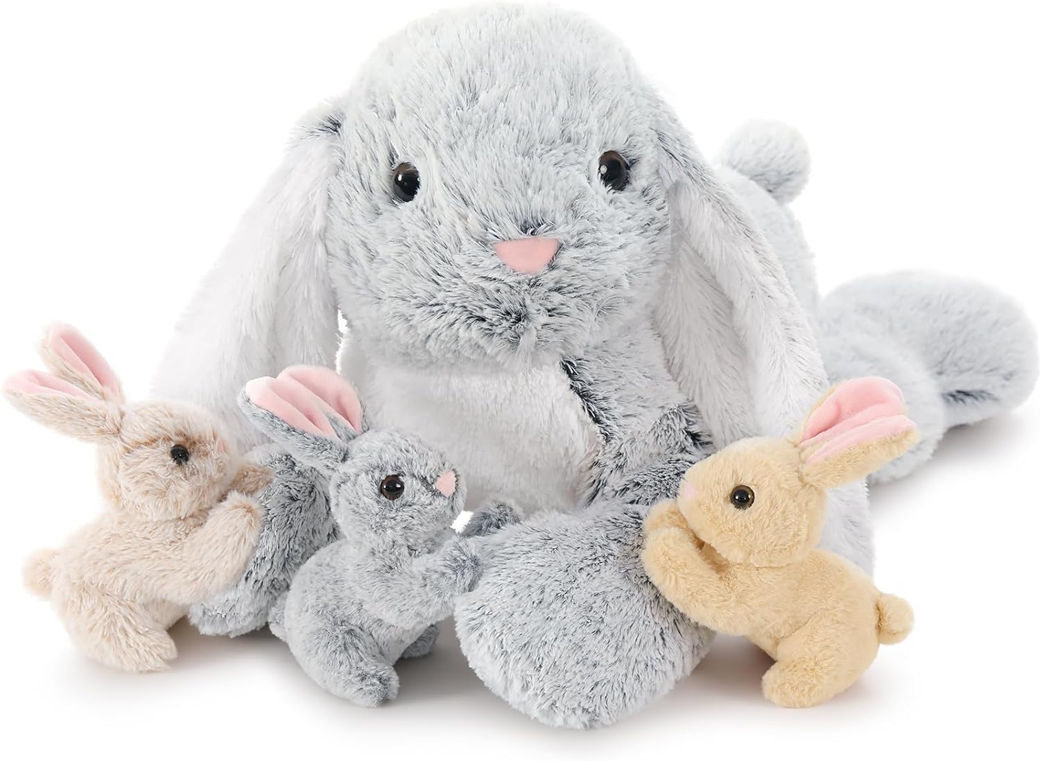 Large Bunny Stuffed Animal 24in - Adorable Plush Toy Gift