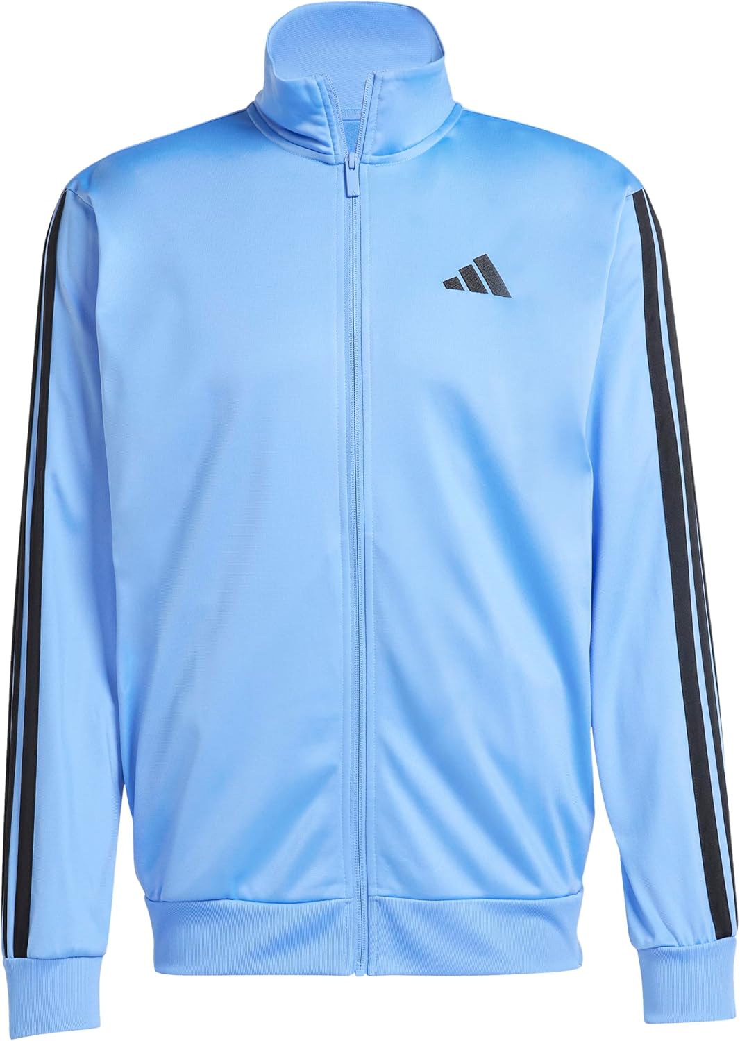 adidas Men's 3-Stripes Tricot Track Top for Timeless Sport Style