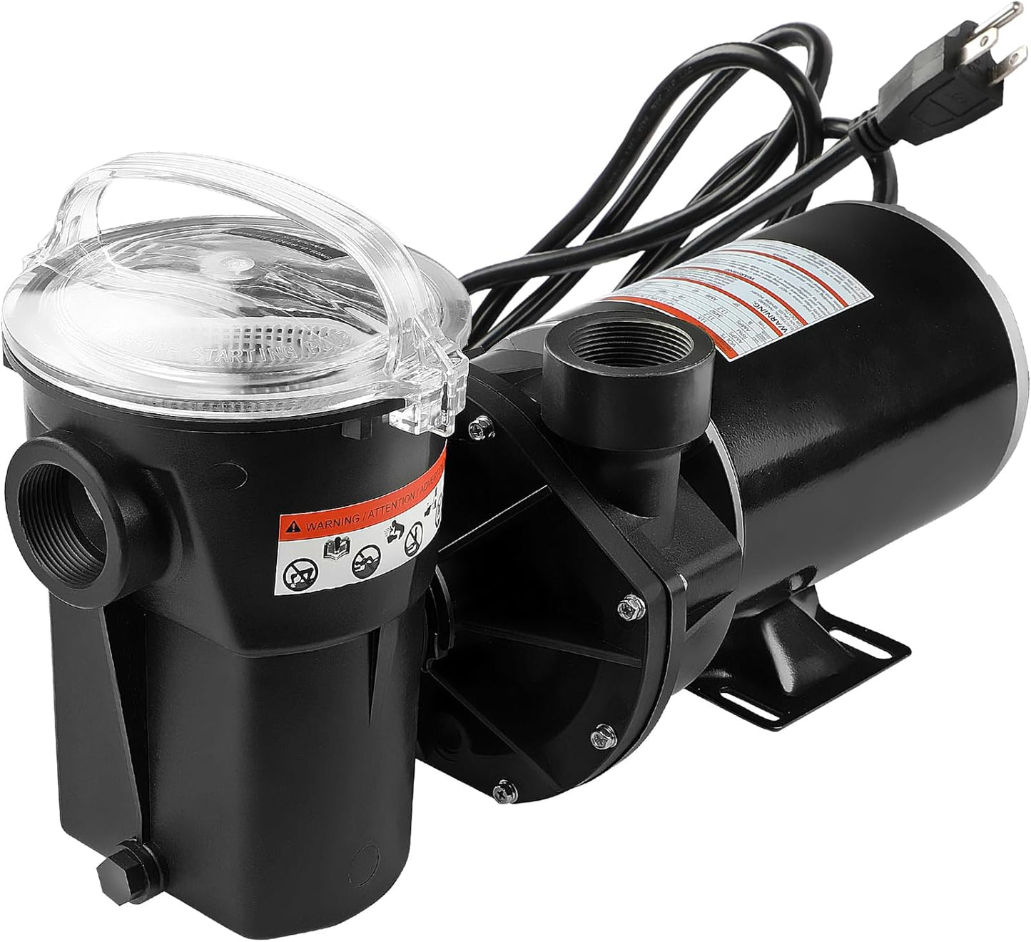 W3SP1580X15 1.5 HP Pool Pump with Heavy-Duty Motor Performance