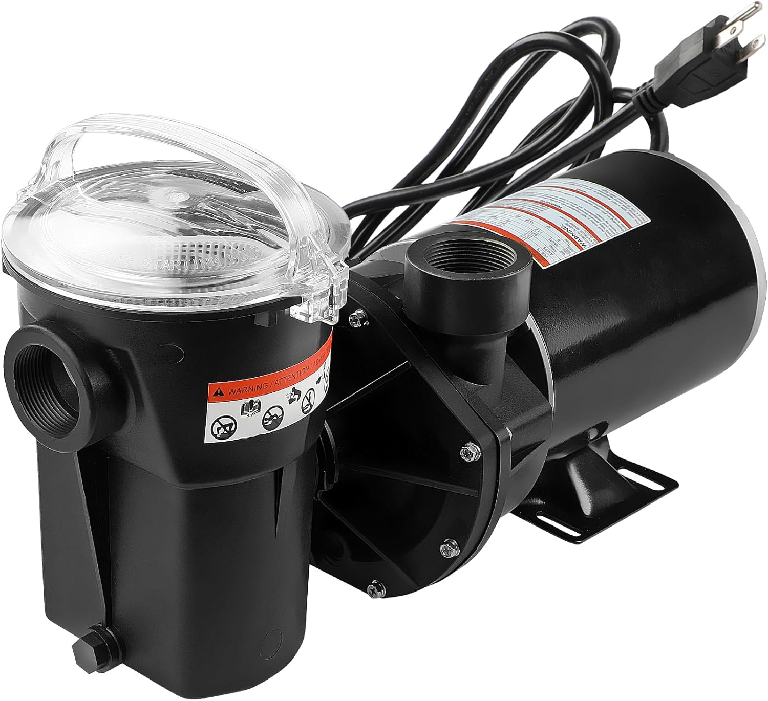 W3SP1580X15 1.5 HP Pool Pump with Heavy-Duty Motor Performance