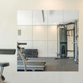 Delma Home Gym Mirrors 12in x 12in Tiles (16 PCS) - Frameless HD