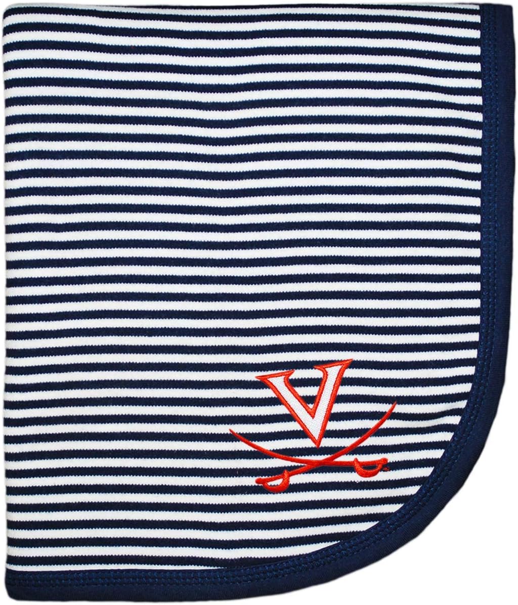 University of Virginia Cavalier Striped Baby and Toddler Blanket