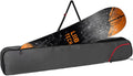 Snowboard Bag 157 cm for Men and Women - Black Light Blue Straps