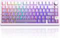 MageGee LIGHT75 Wireless Creamy Keyboard - Compact Gasket 75% Layout