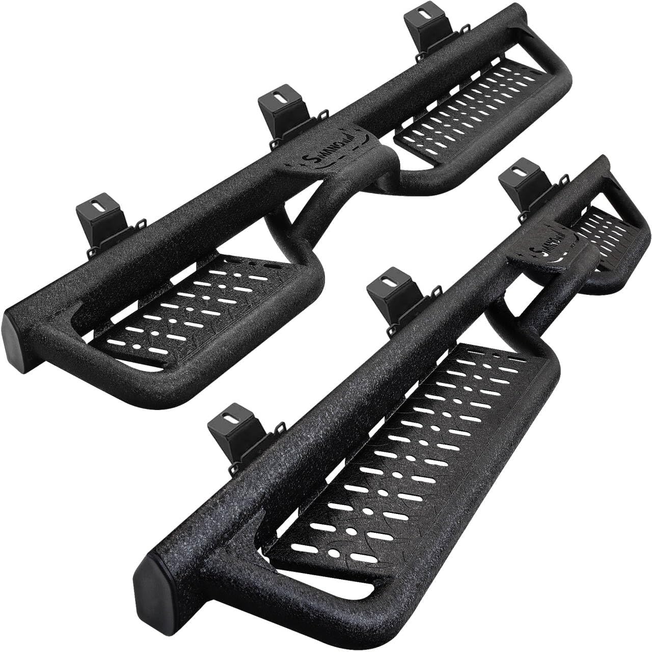 Running Boards for 2007-2018 Jeep Wrangler JK 4 Door - Durable Steps