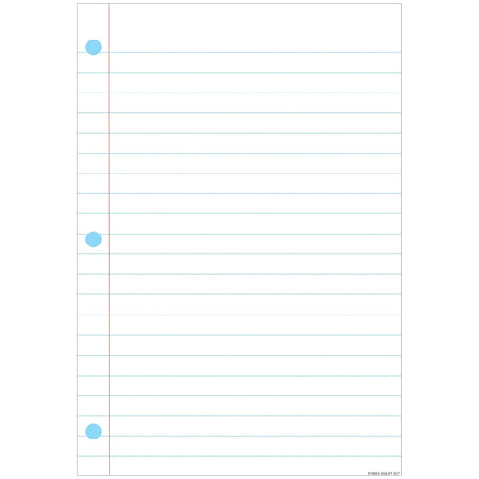 ASHLEY PRODUCTIONS Smart Poly Chart - 13x19 Lined Notebook - Organize Effortlessly!