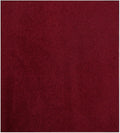 Burgundy Solid Color Area Rug 9 ft Square - Soft, Pet Friendly
