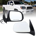 Right Passenger Side Mirror White for 2005-2011 Toyota Tacoma - Manual